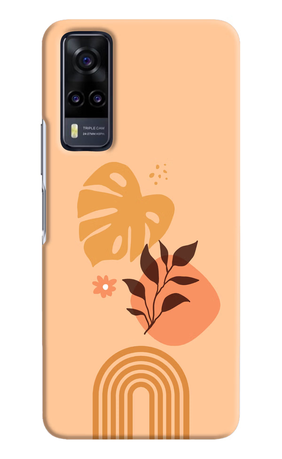 Bohemian Art Vivo Y31 Hard Case Back Cover by Casekaro