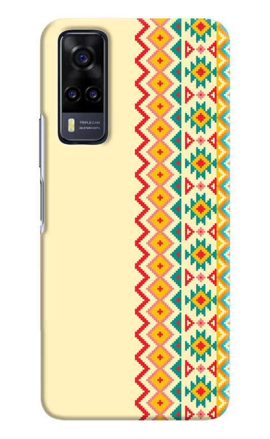 Ethnic Seamless Vivo Y31 Hard Case Back Cover by Casekaro
