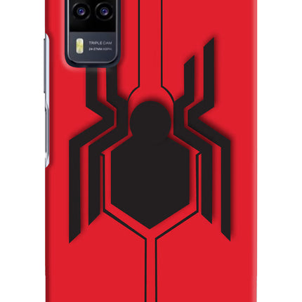 Spider Vivo Y31 Hard Case Back Cover by Casekaro