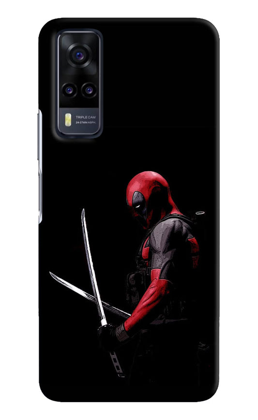 Deadpool Vivo Y31 Hard Case Back Cover by Casekaro