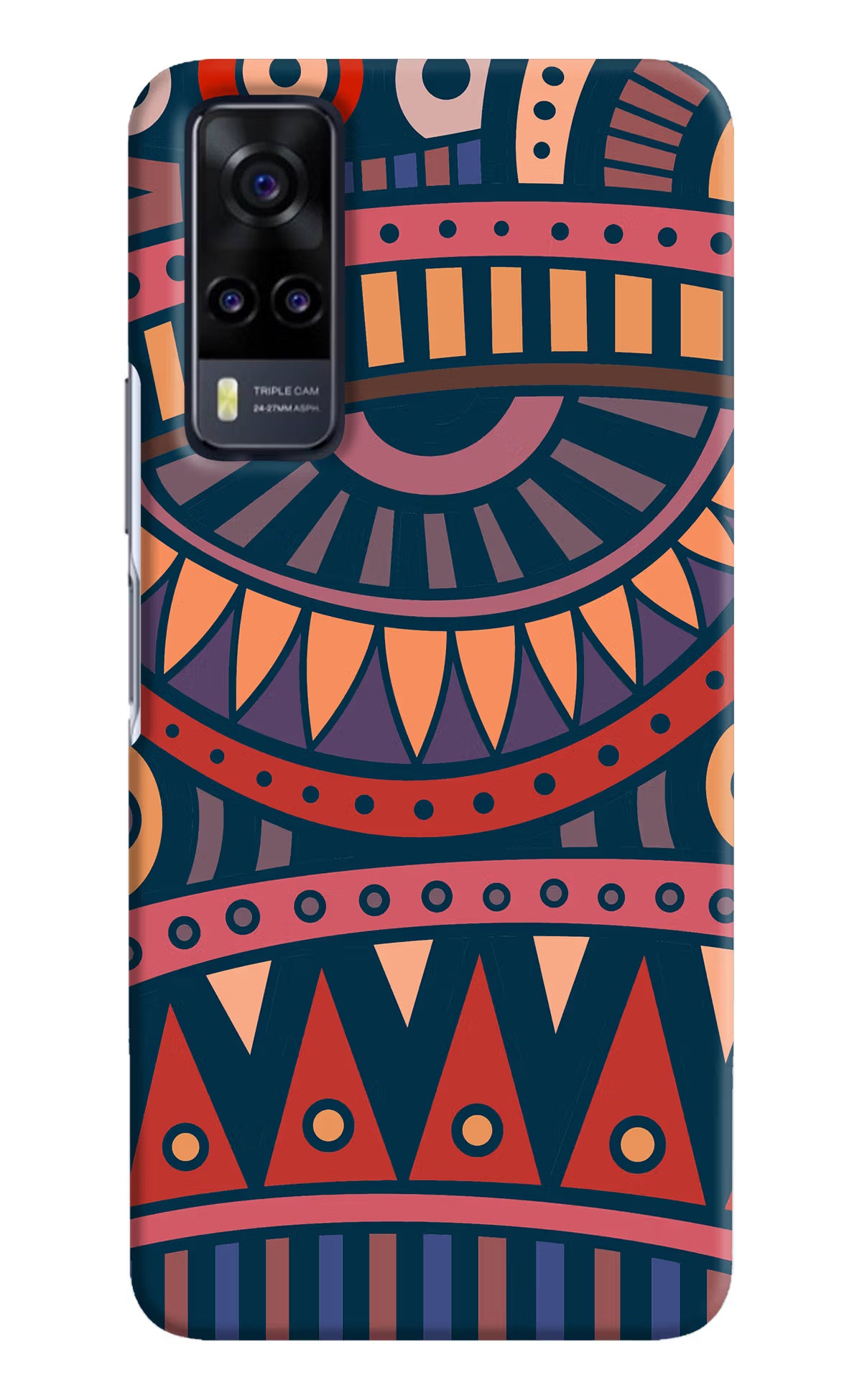 African Culture Design Vivo Y31 Hard Case Back Cover by Casekaro
