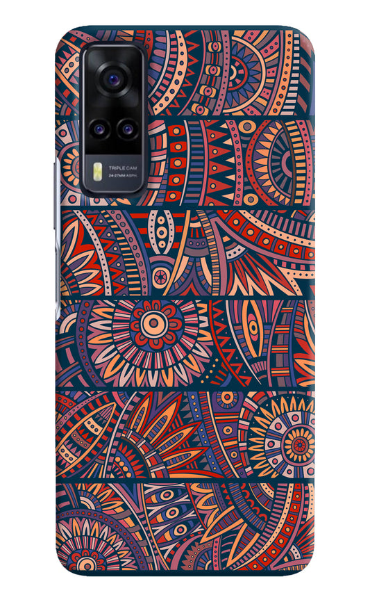 African Culture Design Vivo Y31 Hard Case Back Cover by Casekaro