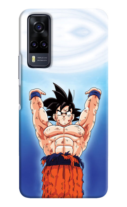 Goku Power Vivo Y31 Hard Case Back Cover by Casekaro
