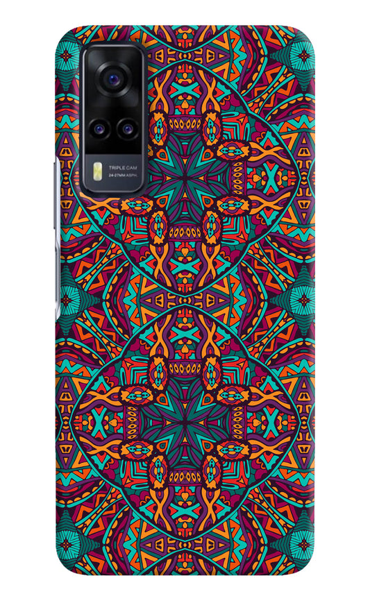Colour Mandala Vivo Y31 Hard Case Back Cover by Casekaro