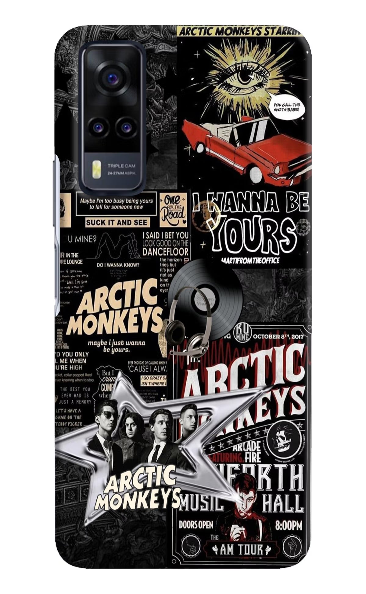 Arctic Monkeys Vivo Y31 Hard Case Back Cover by Casekaro