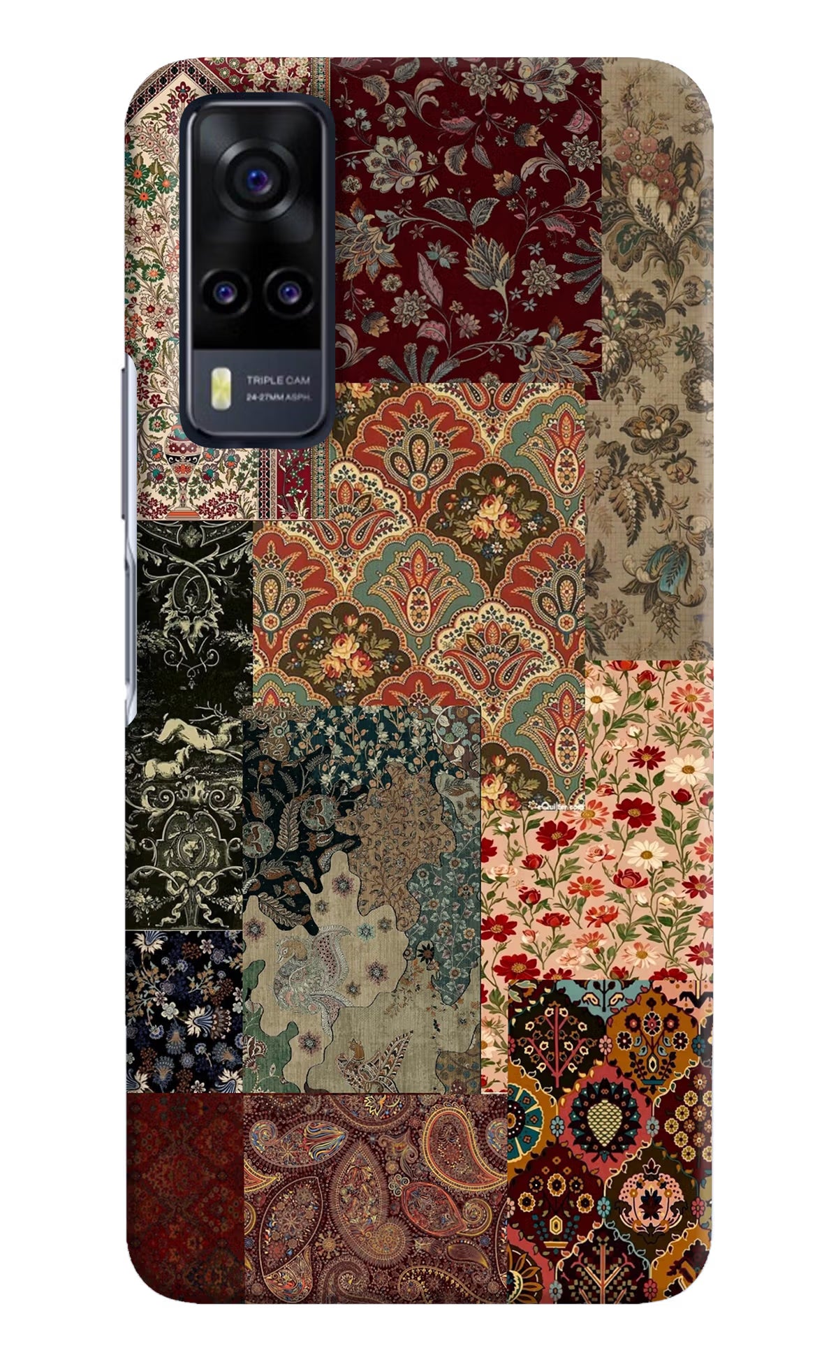 Desi Print Vivo Y31 Hard Case Back Cover by Casekaro