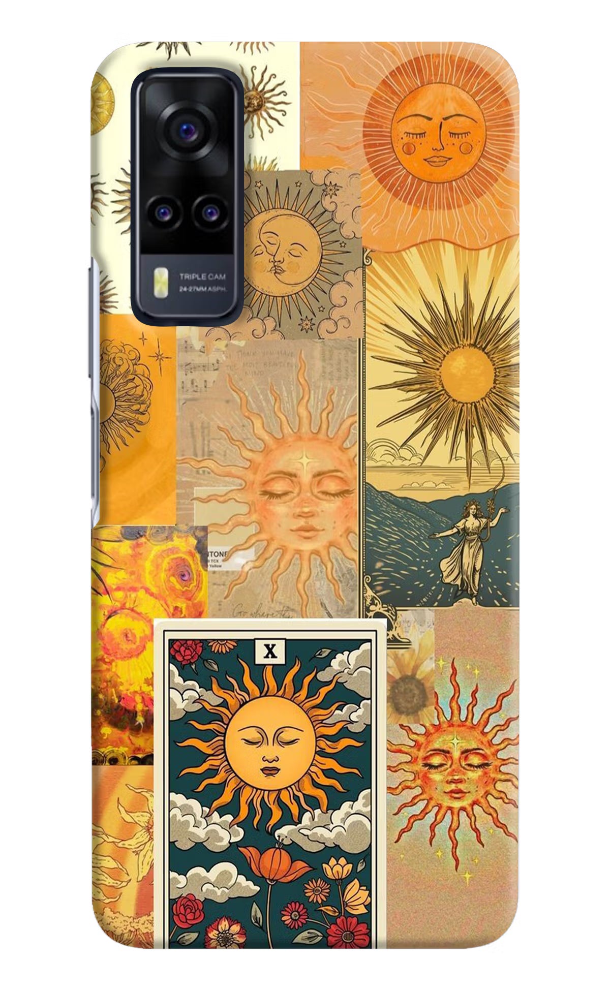 Sun Vivo Y31 Hard Case Back Cover by Casekaro