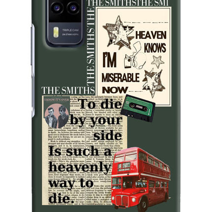 The Smiths Vivo Y31 Hard Case Back Cover by Casekaro