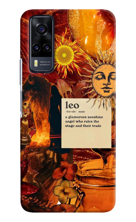 Leo Zodiac Vivo Y31 Hard Case Back Cover by Casekaro