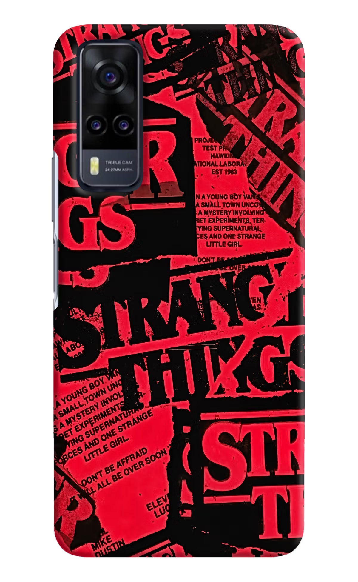Ordinary Things Vivo Y31 Hard Case Back Cover by Casekaro