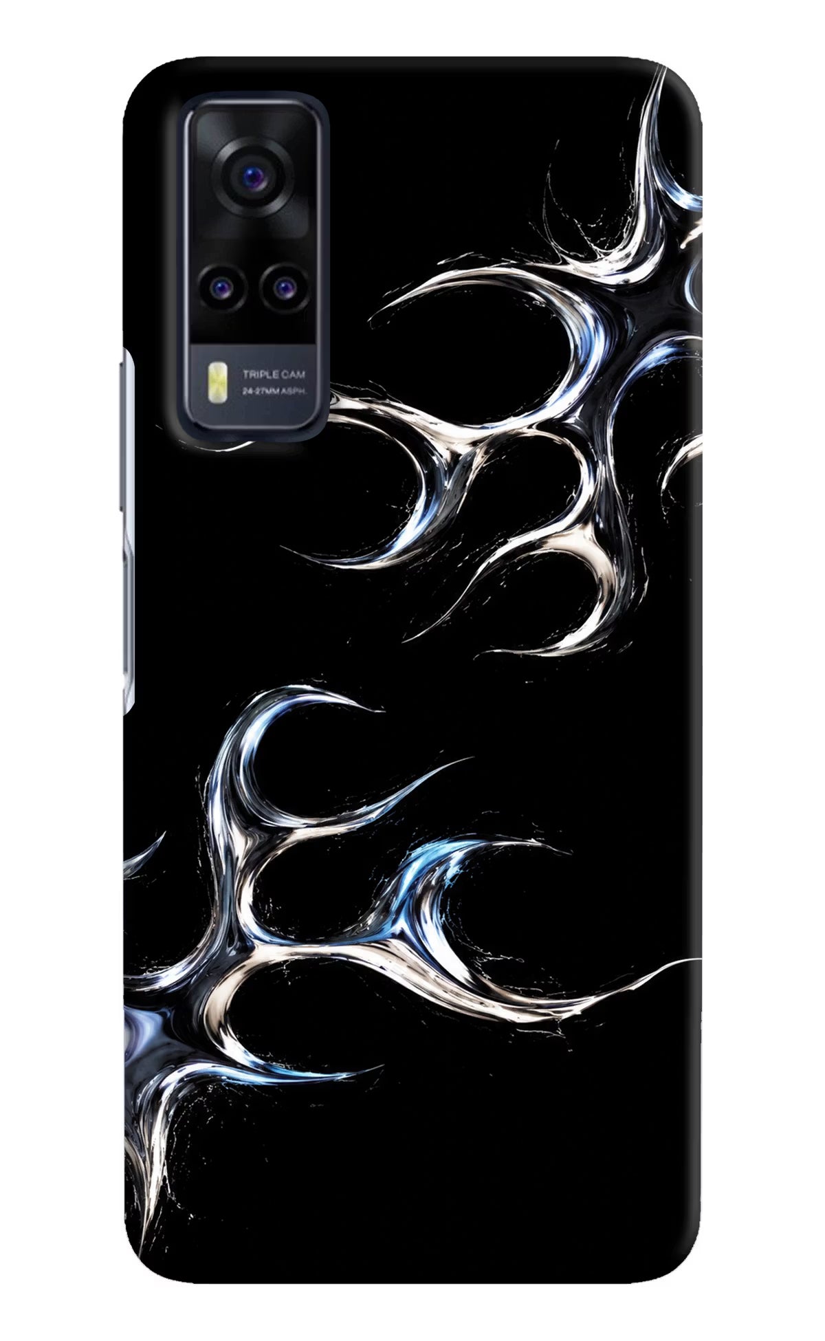Chrome Tribal Vivo Y31 Hard Case Back Cover by Casekaro