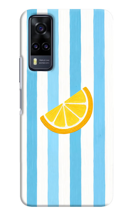 Summer Lemon Vivo Y31 Hard Case Back Cover by Casekaro