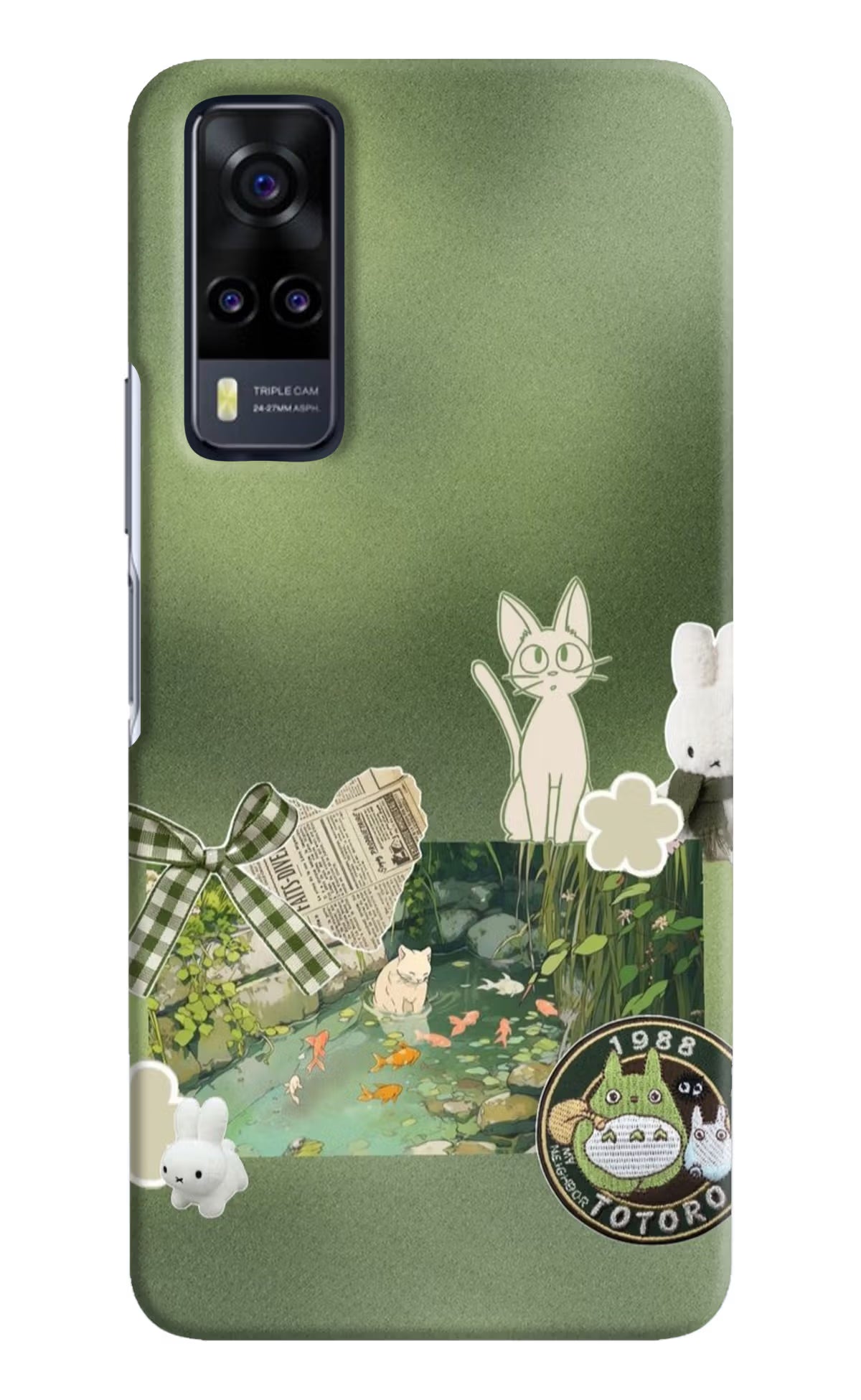 Aesthetic anime Vivo Y31 Back Cover