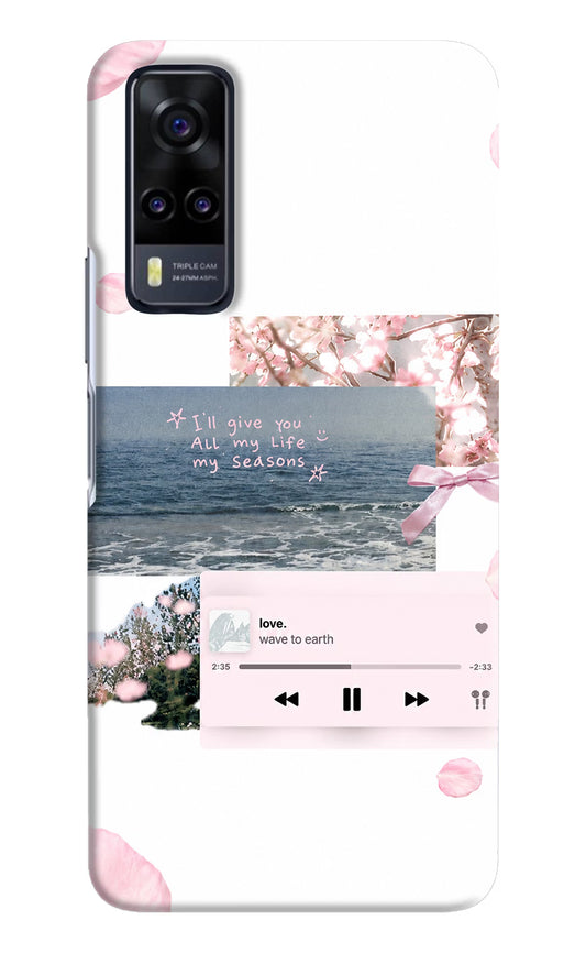 Wave to earth Vivo Y31 Back Cover
