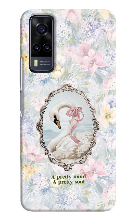 Pretty Mind Pretty Soul Vivo Y31 Hard Case Back Cover by Casekaro