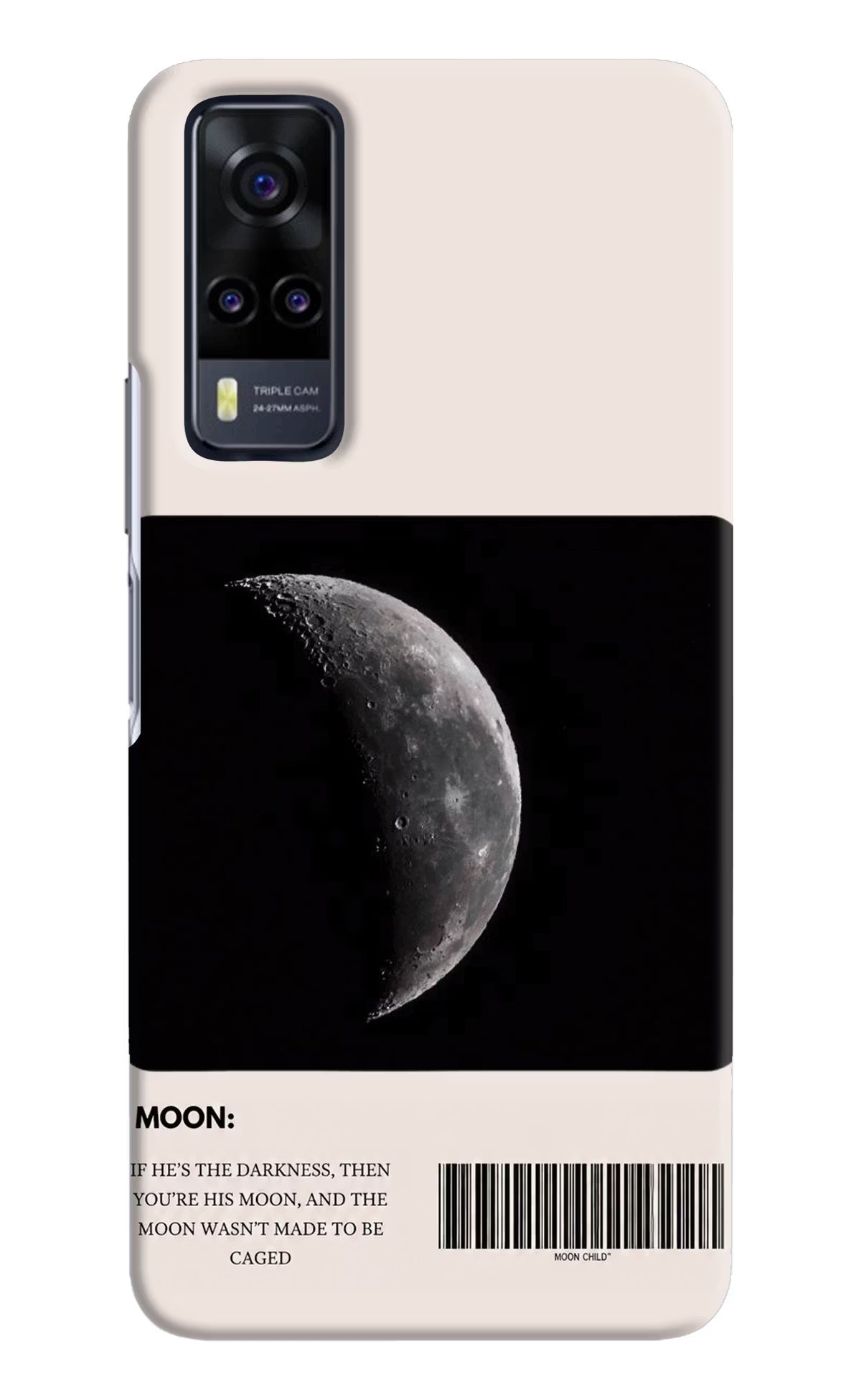 Moon Phase Vivo Y31 Back Cover
