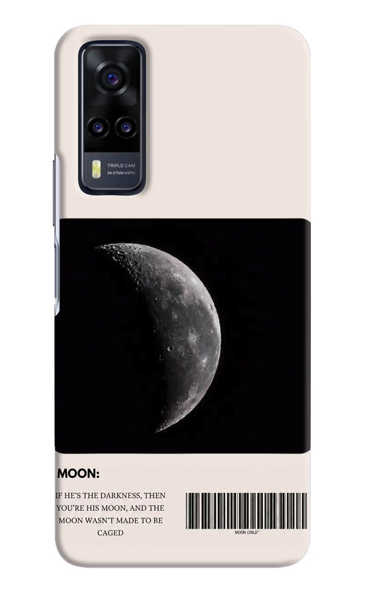 Moon Phase Vivo Y31 Hard Case Back Cover by Casekaro