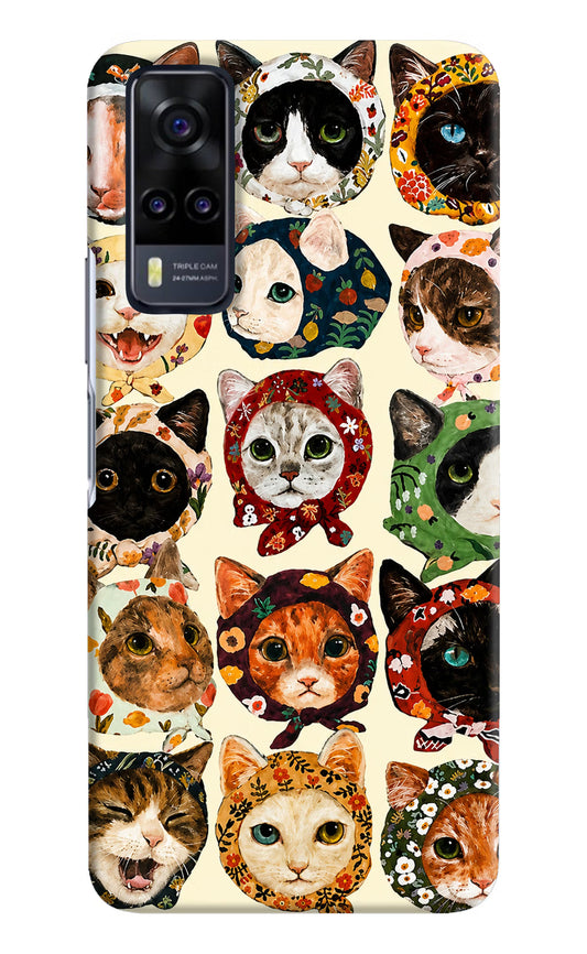 Cool Cat Vivo Y31 Hard Case Back Cover by Casekaro