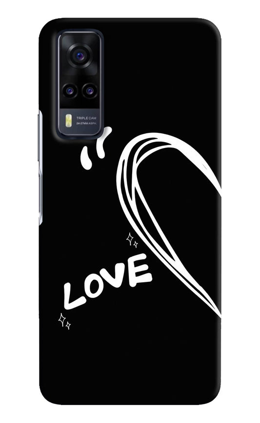 Love Line Vivo Y31 Hard Case Back Cover by Casekaro