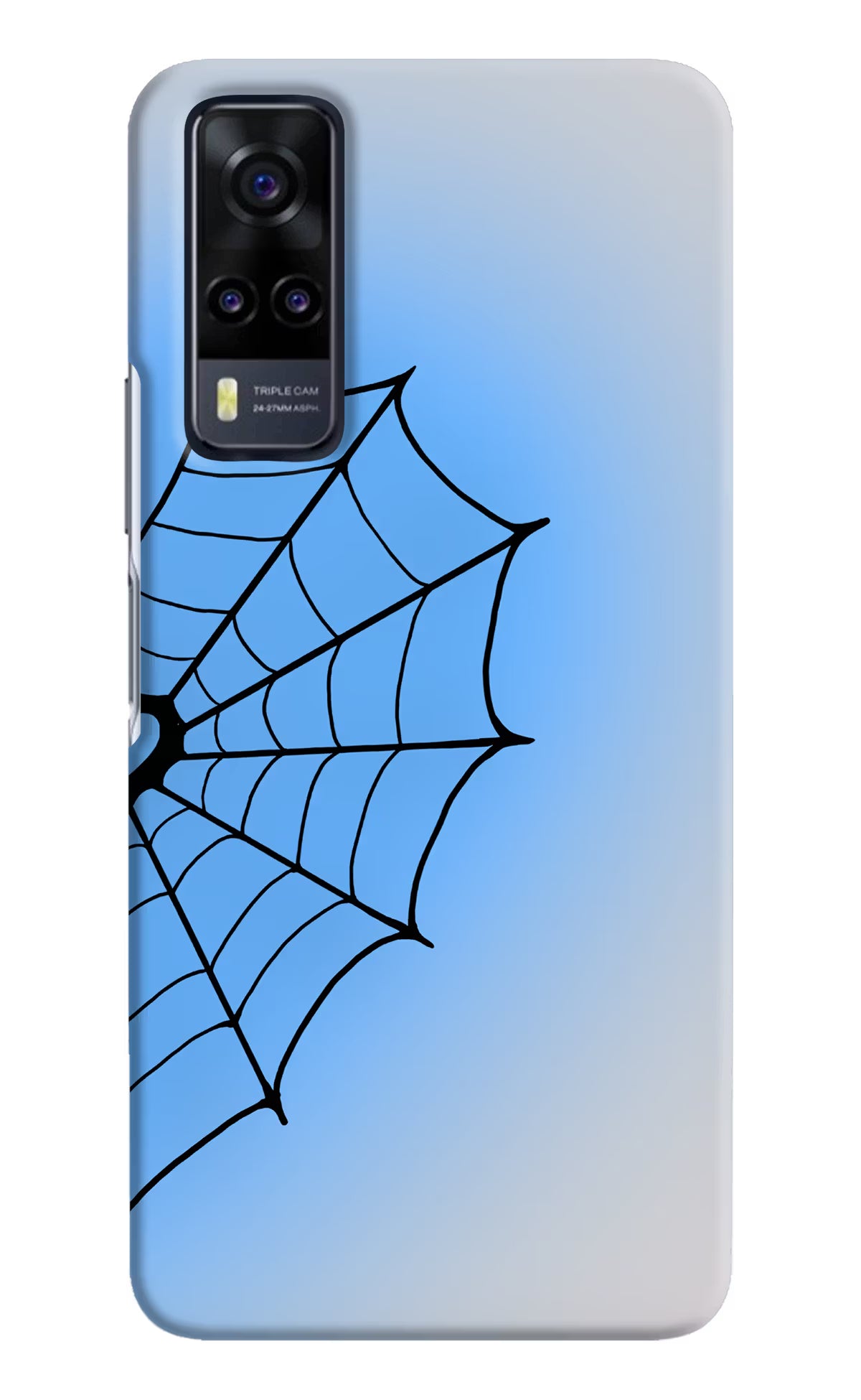 Blue Web Vivo Y31 Back Cover