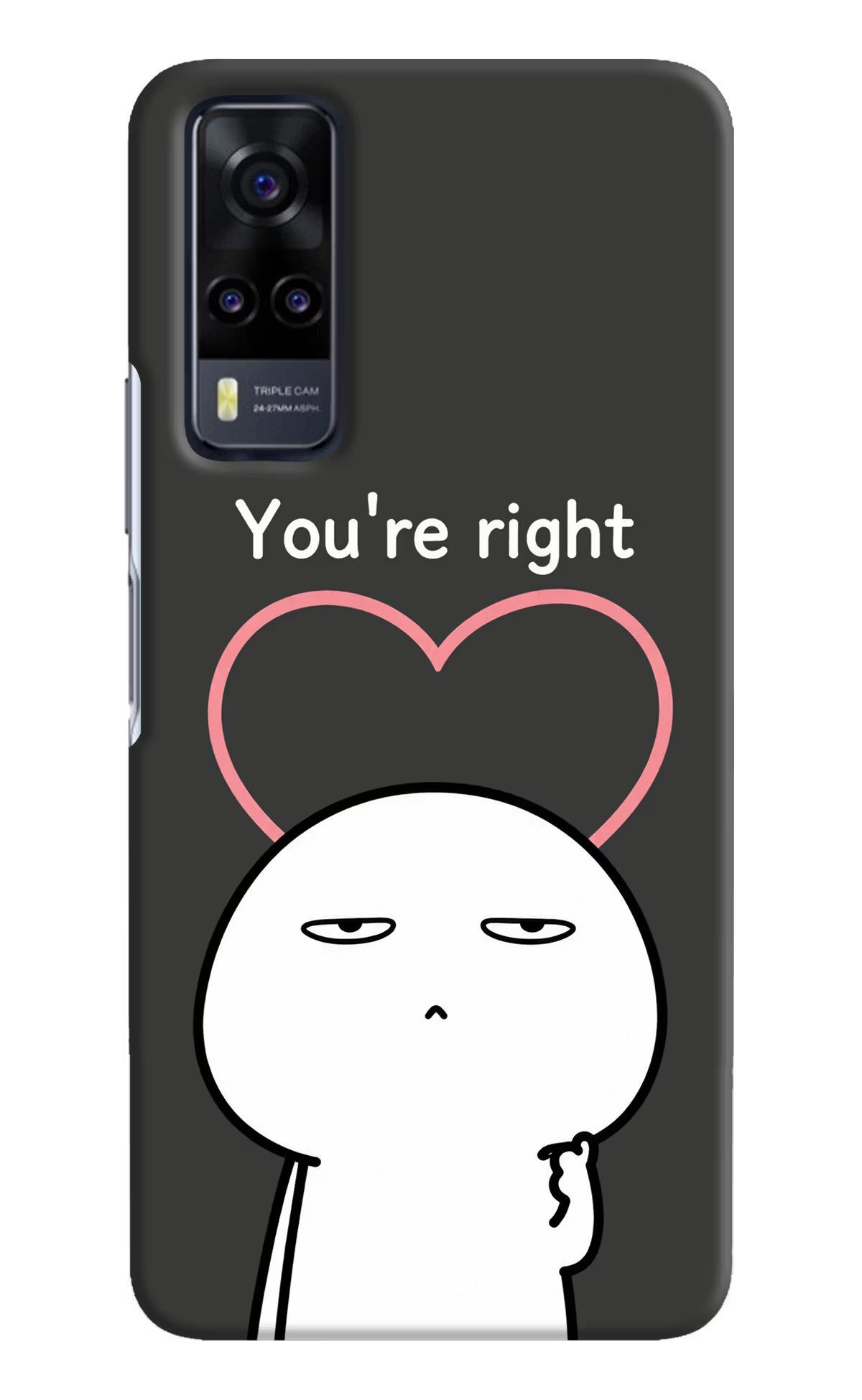 You're Right Vivo Y31 Back Cover