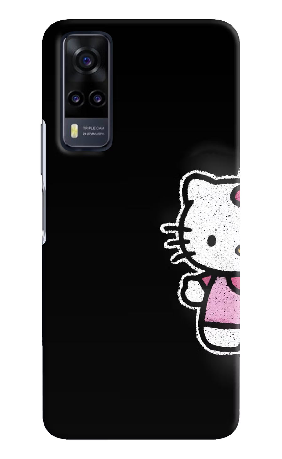 Kitty Charm Vivo Y31 Back Cover, Hard case