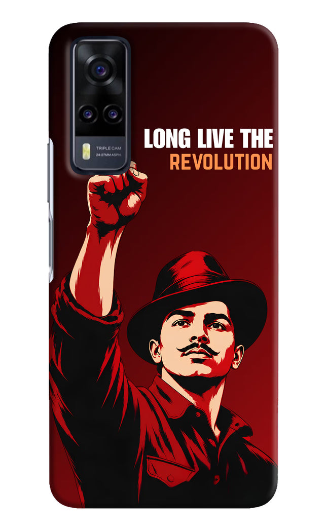 Bhagat Singh Revolution Vivo Y31 Hard Case Back Cover by Casekaro
