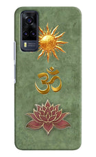 Om & Lotus Vivo Y31 Back Cover