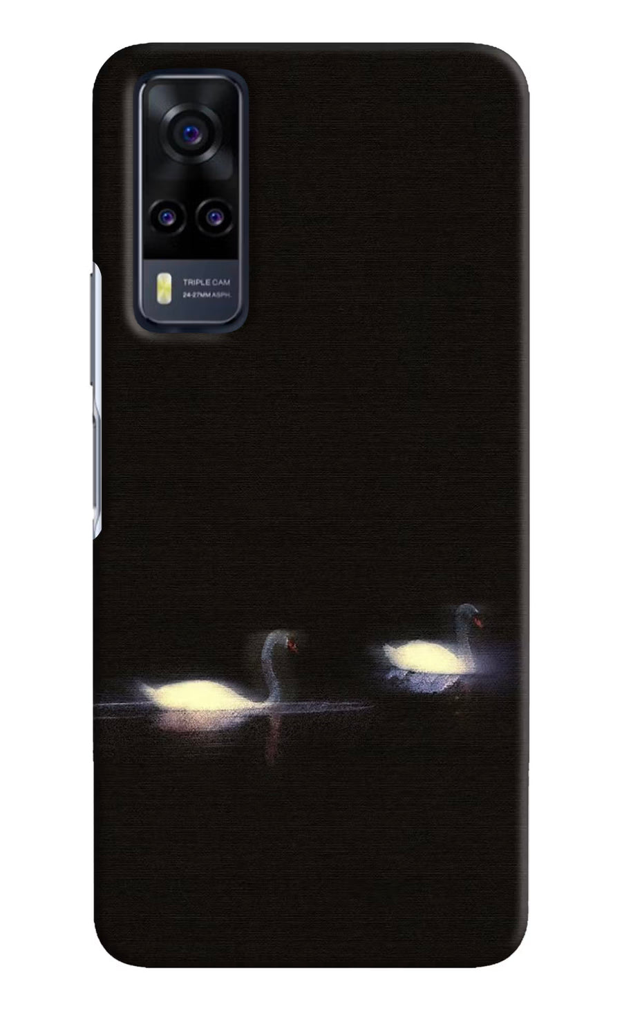 Silent Swans Vivo Y31 Back Cover, Hard case