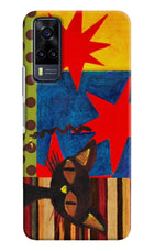 Pop Cat Vivo Y31 Back Cover
