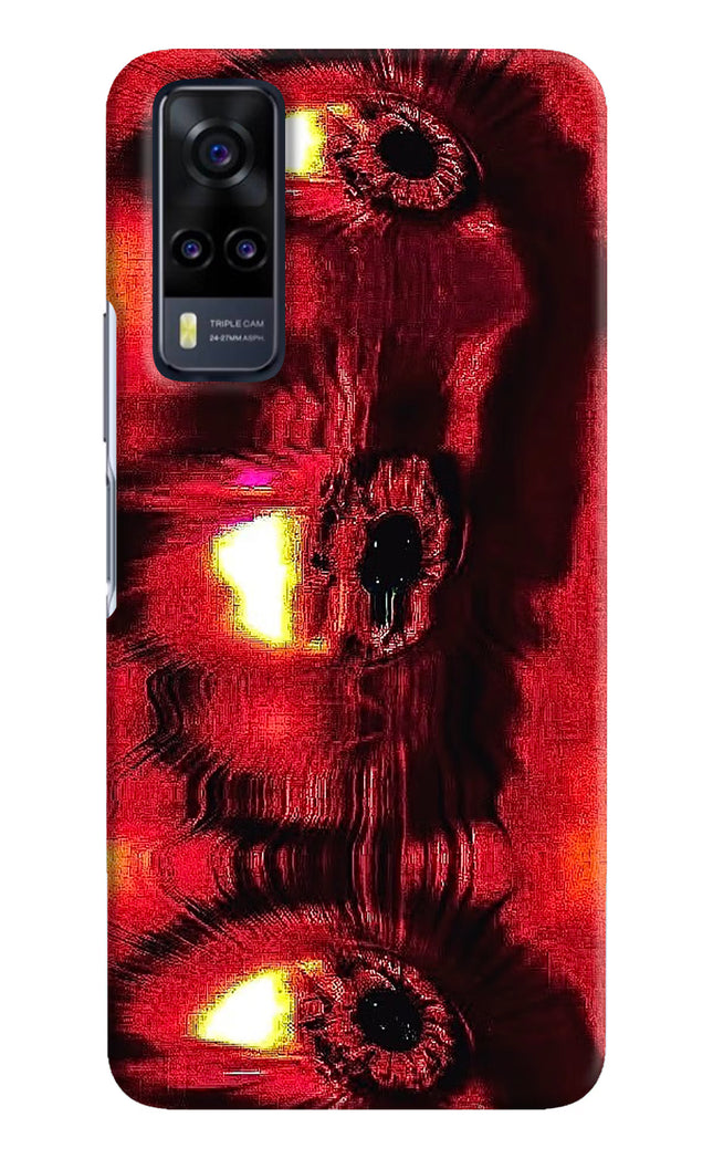 Fire Eye Vivo Y31 Hard Case Back Cover by Casekaro