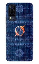 Koi Blue Vivo Y31 Back Cover