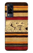 Vinyl Stripes Vivo Y31 Back Cover