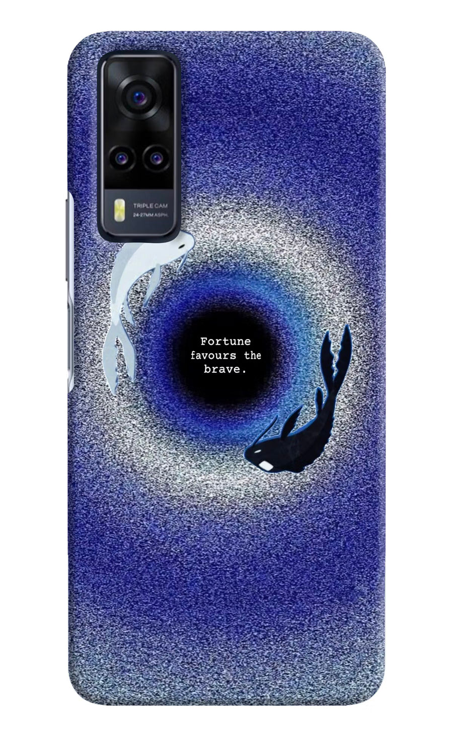 Dark Koi Vivo Y31 Back Cover, Hard case