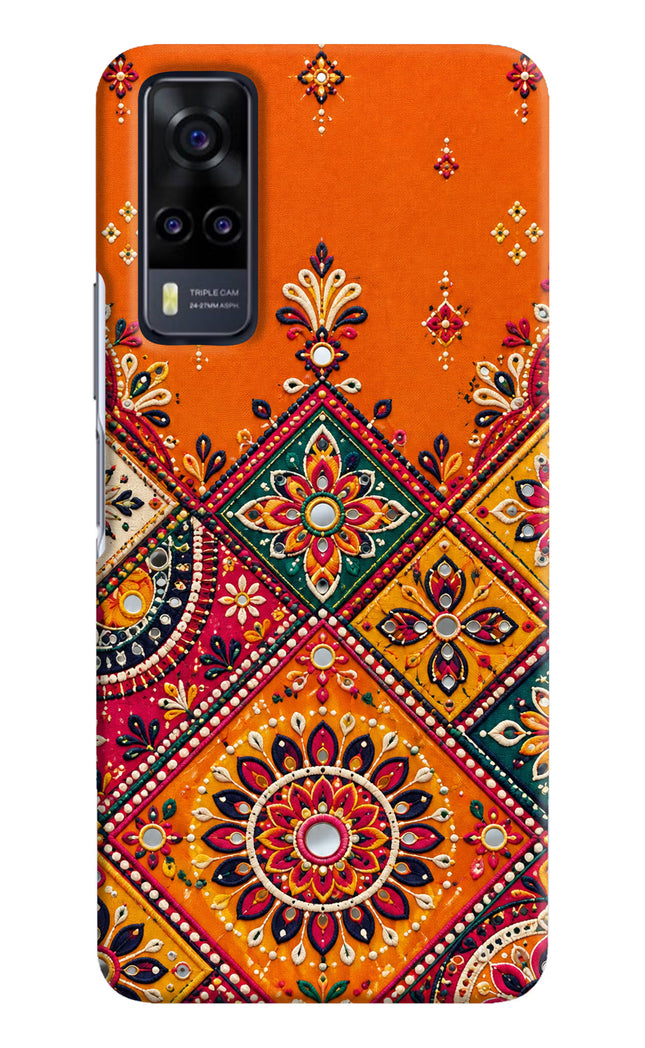 Kutch Glow Vivo Y31 Hard Case Back Cover by Casekaro