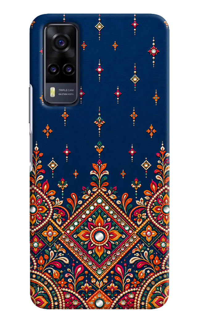 Neel Noor Vivo Y31 Hard Case Back Cover by Casekaro
