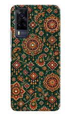 Green Pataka Vivo Y31 Back Cover