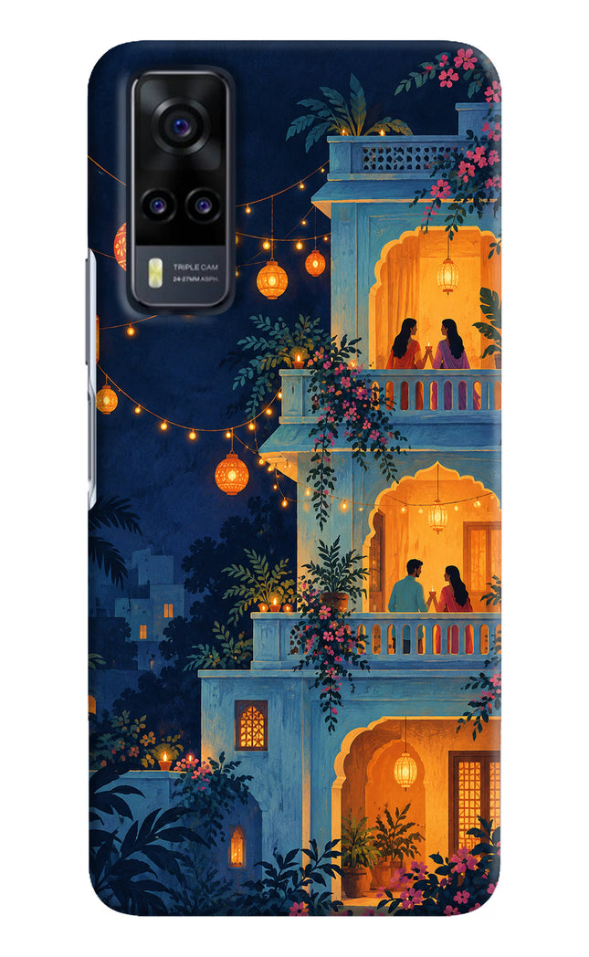 Balcony Glow Vivo Y31 Hard Case Back Cover by Casekaro