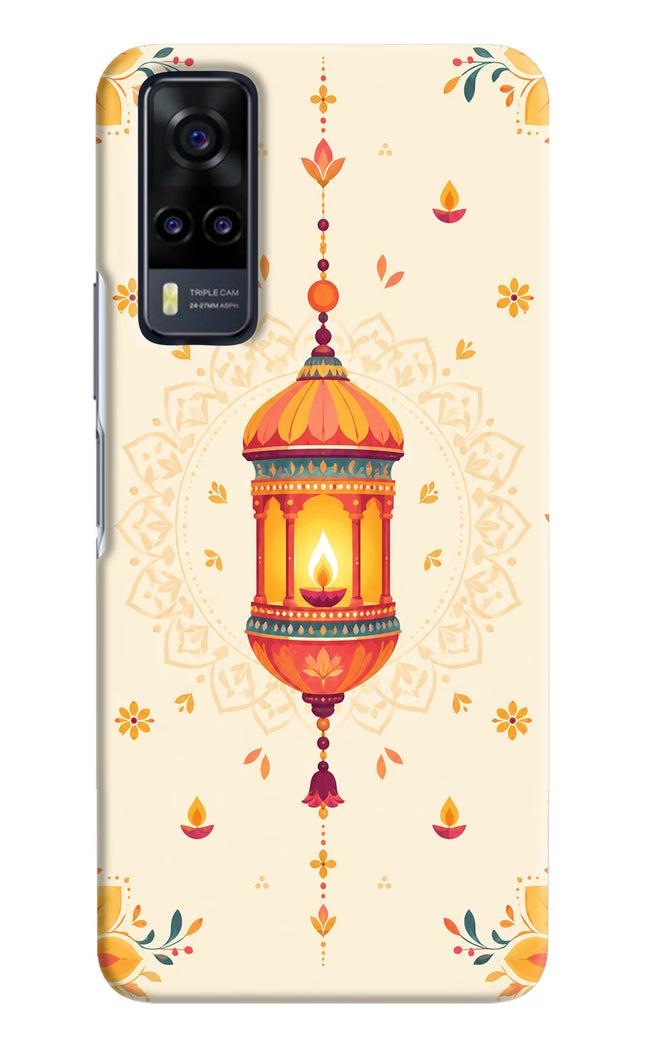 Golden Lantern Vivo Y31 Hard Case Back Cover by Casekaro