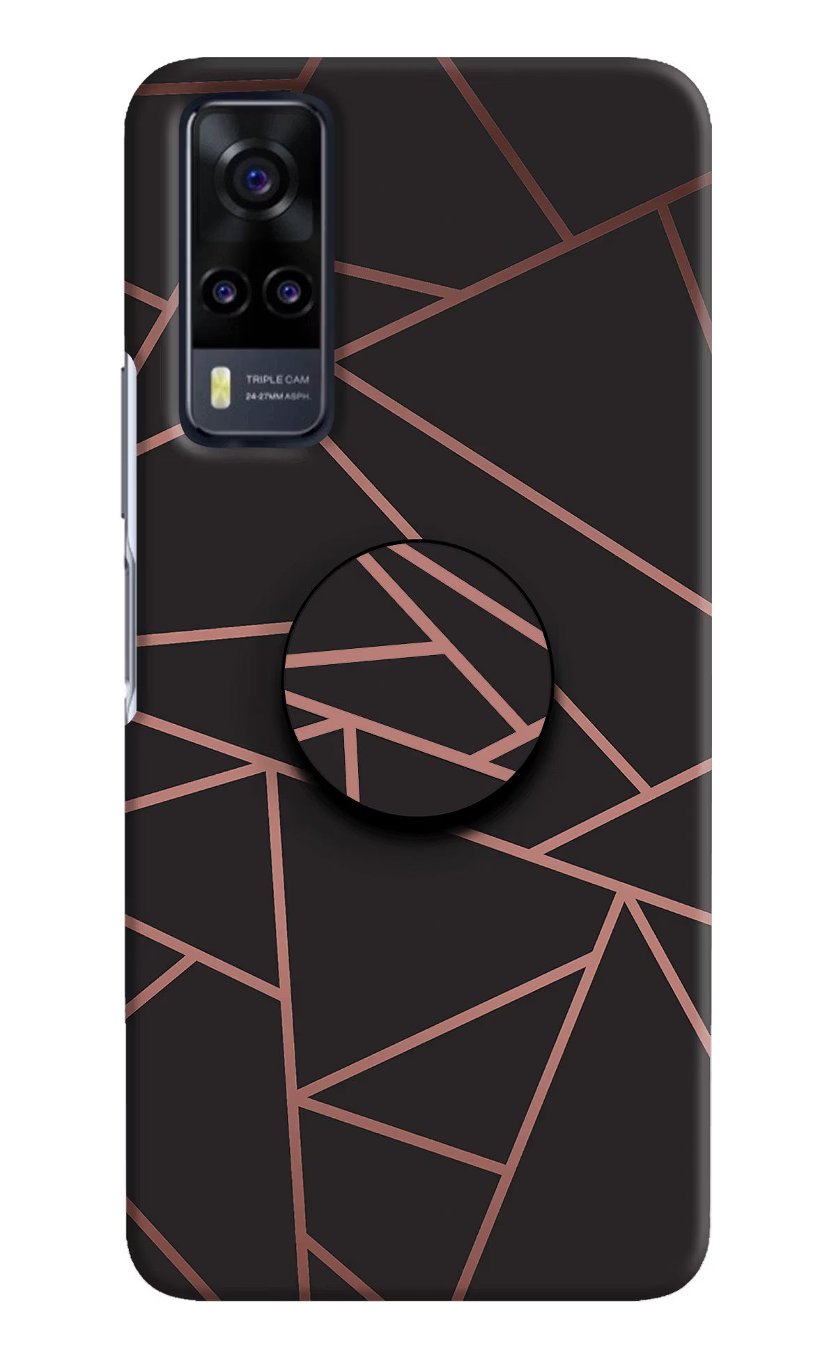 Geometric Pattern Vivo Y31 Pop Case by Casekaro