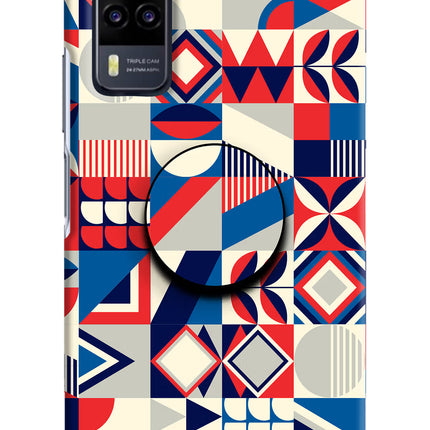 Colorful Pattern Vivo Y31 Pop Case by Casekaro