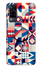 Colorful Pattern Vivo Y31 Pop Case by Casekaro
