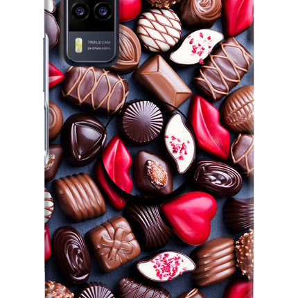 Chocolates Vivo Y31 Pop Case by Casekaro