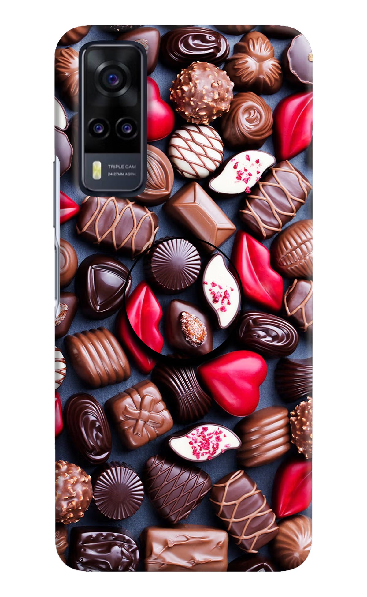 Chocolates Vivo Y31 Pop Case by Casekaro