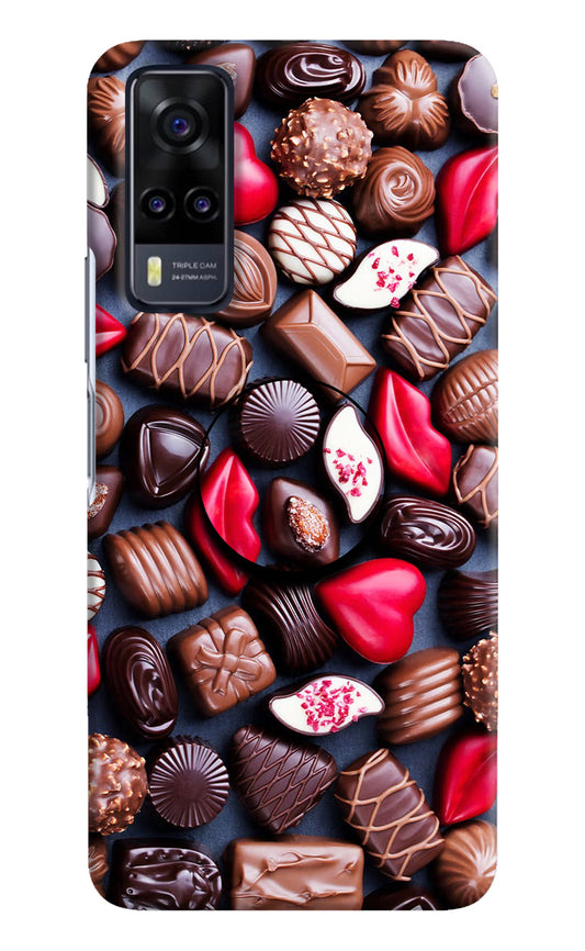 Chocolates Vivo Y31 Pop Case by Casekaro