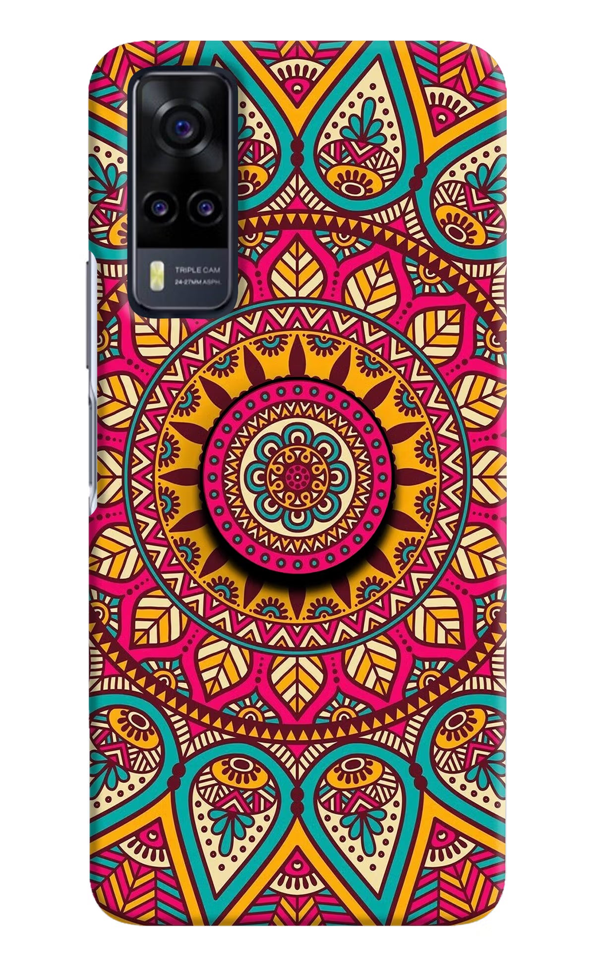 Mandala Vivo Y31 Pop Case by Casekaro