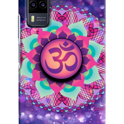 Om Purple Vivo Y31 Pop Case by Casekaro