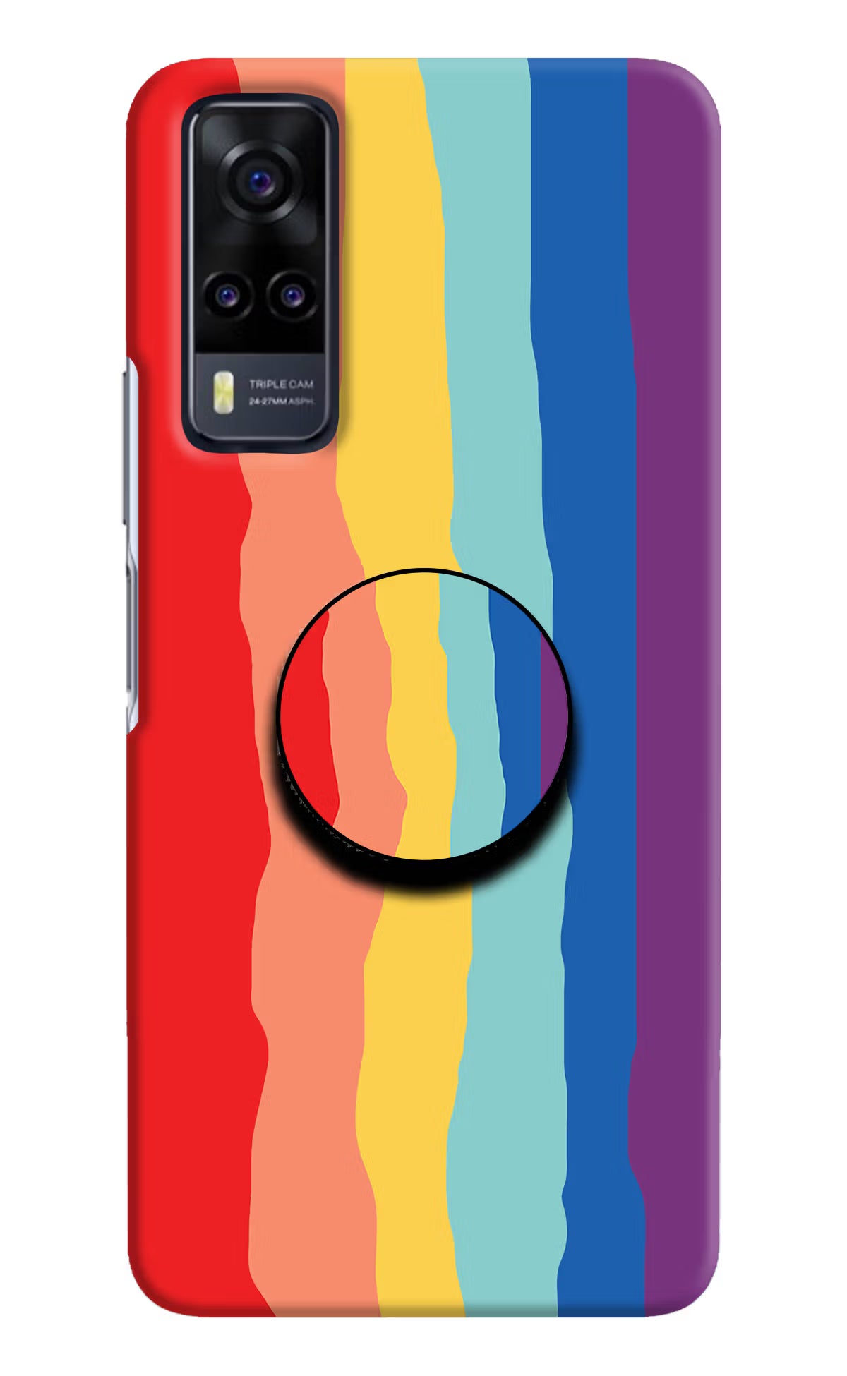 Rainbow Vivo Y31 Pop Case by Casekaro