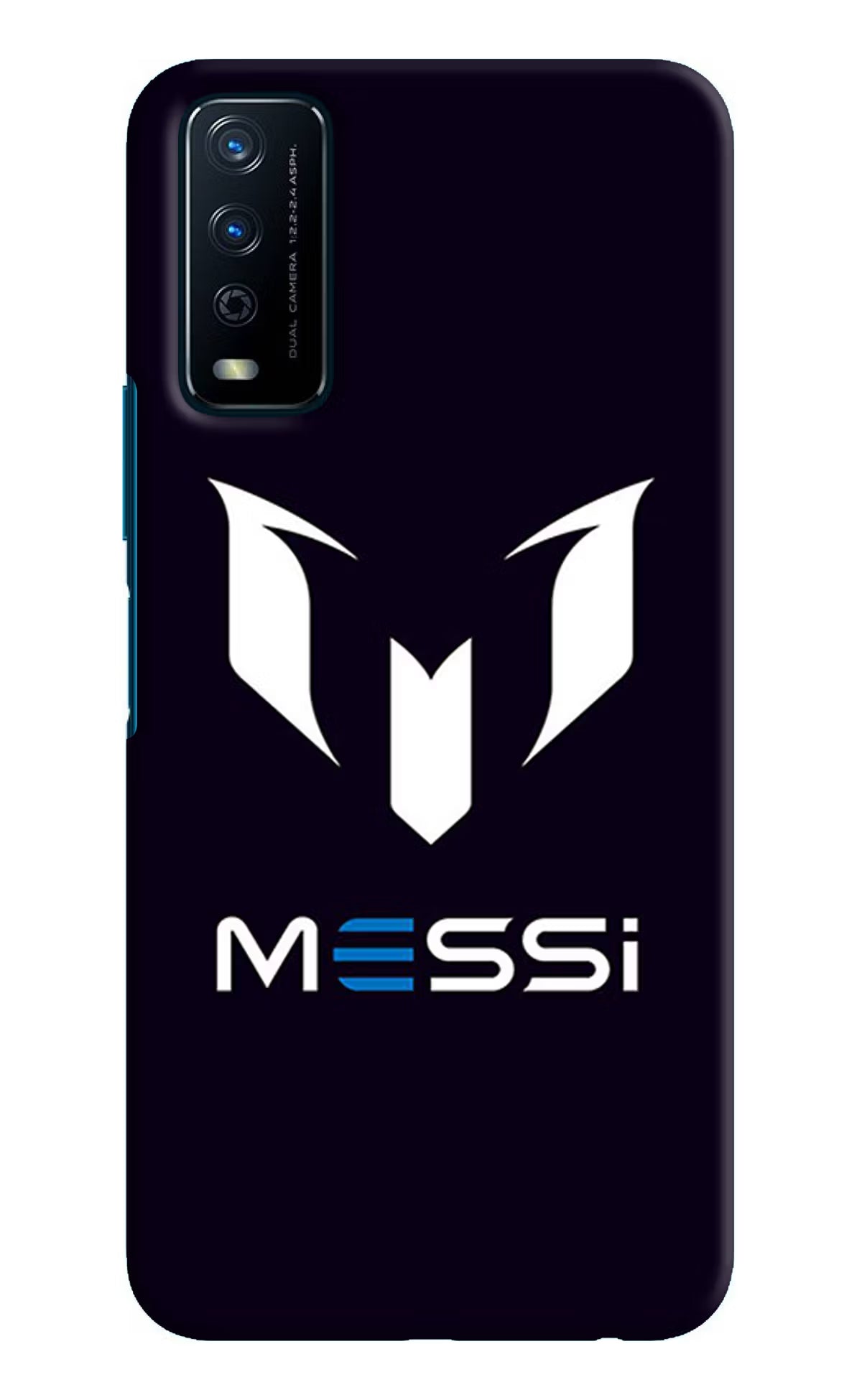 Messi Logo Vivo Y12s Hard Case Back Cover by Casekaro