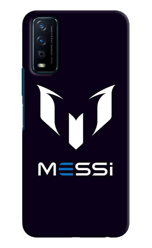 Messi Logo Vivo Y12s Hard Case Back Cover by Casekaro
